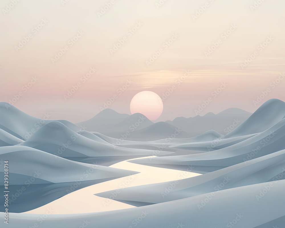 A calm, minimalist style view.