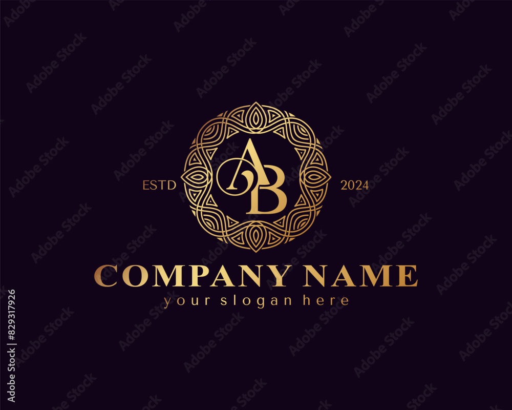 AB logo. BA letter logo template elements. personal monogram. Vector elegant logo. letter AB logo design AB logo. BA letter logo template elements. personal monogram. Vector elegant logo. letter AB logo design