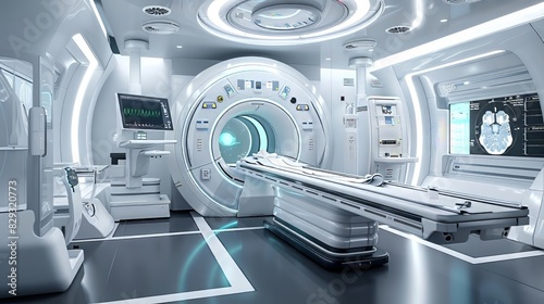 Medical Devices CT Scan Futuristic