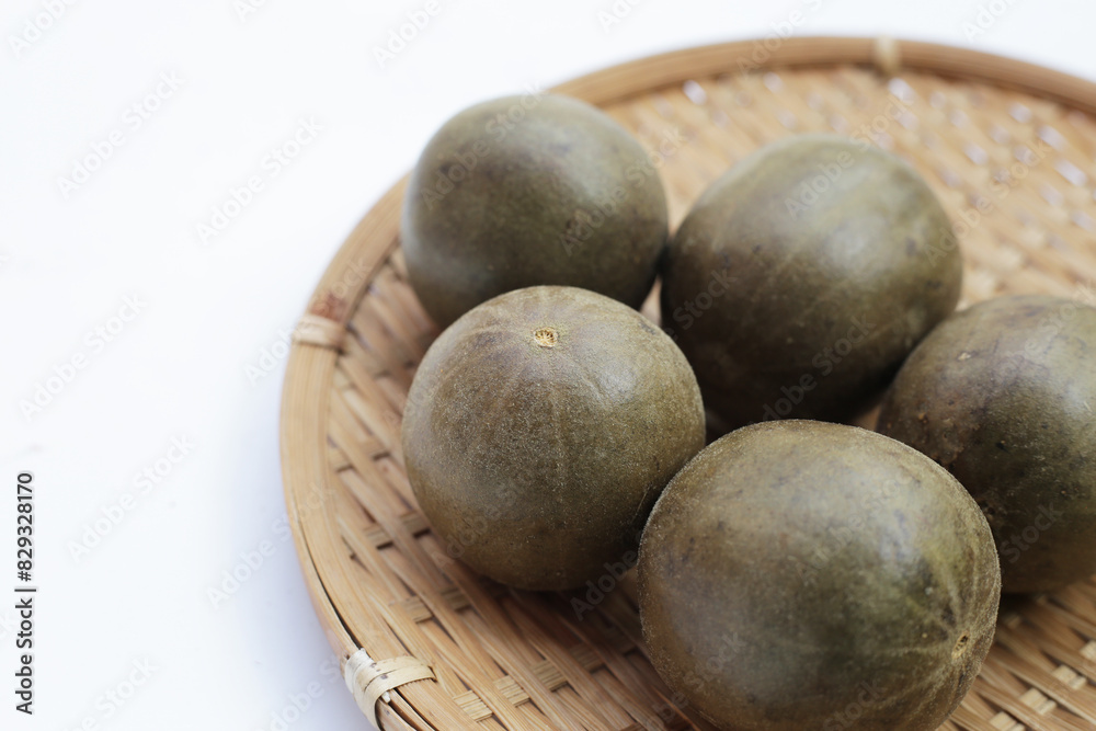 Arhat fruit, Buddha fruit, monk fruit (Luo han guo) Arhat fruit, Buddha fruit, monk fruit (Luo han guo)