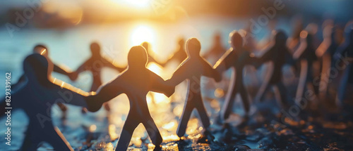 group business together concept success of leadership trust collaborating hope team support.