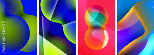 Abstract colors. Abstract backgrounds for wallpaper, business card, cover, poster, banner, brochure, header, website