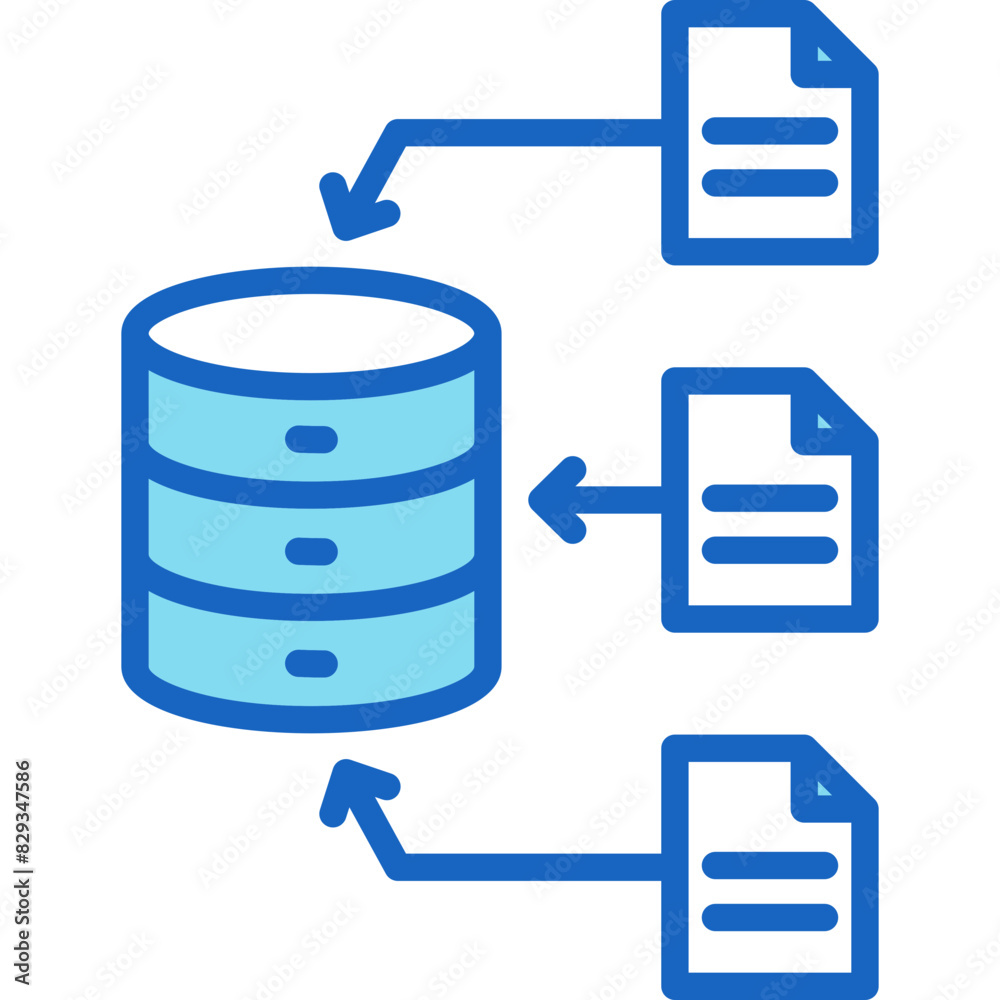 Data Integration Icon Data Integration Icon
