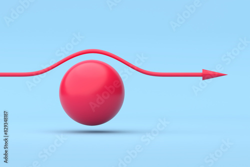 Avoiding obstacles. Flexibility, conquering adversity and overcoming problems.