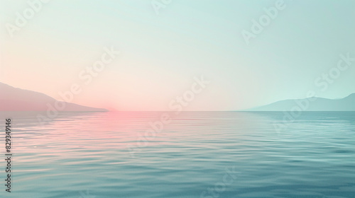 Produce a soothing gradient background merging two tranquil tones.