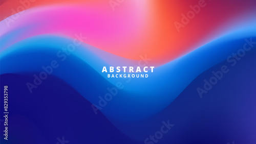 Sophisticated mesh wave blur background showcasing a premium gradient for attention grabbing digital media and marketing