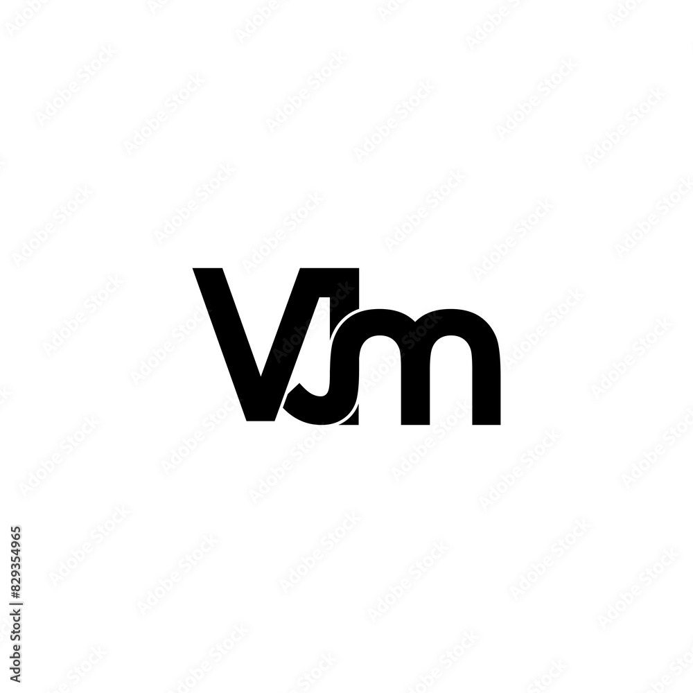 vjm initial letter monogram logo design vjm initial letter monogram logo design