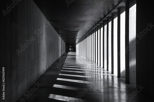 Abstract minimalist symmetric architectural shapes and designs.
