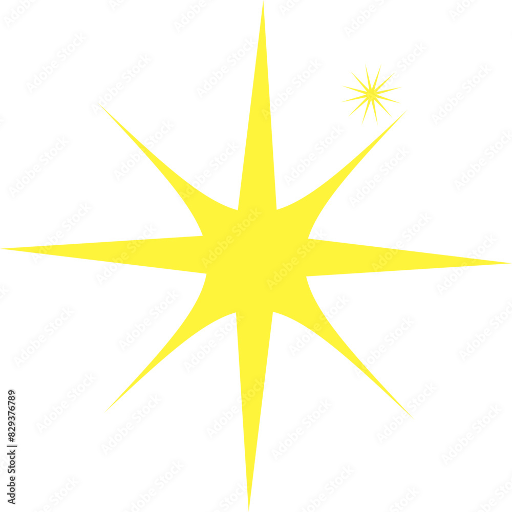 Star burst vector