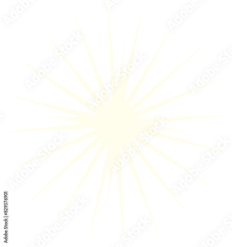 Star burst vector