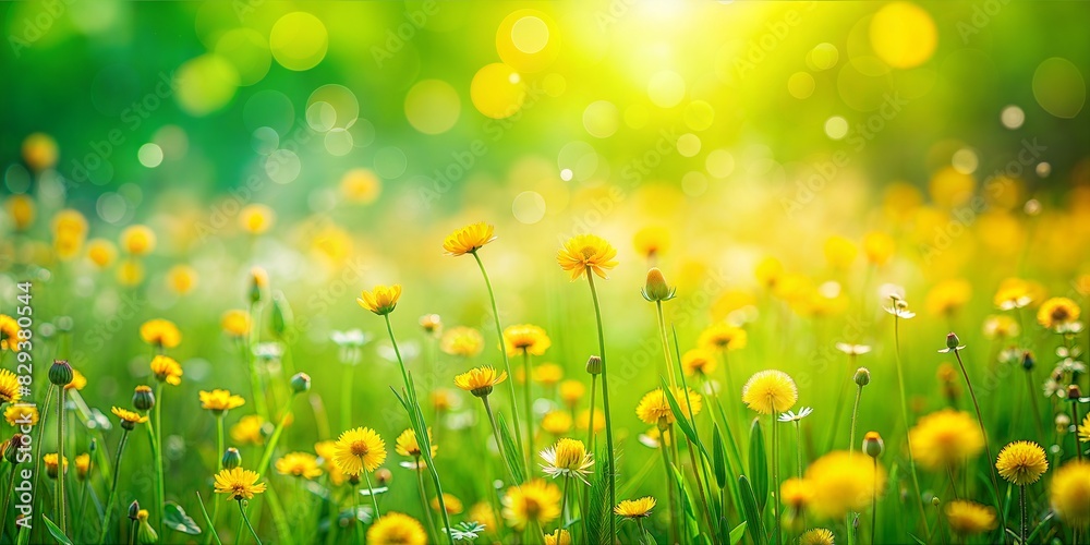 Spring Meadow Blur: A vibrant green and yellow blurred background reminiscent of a blooming spring meadow.
Spring Meadow Blur: A vibrant green and yellow blurred background reminiscent of a blooming spring meadow.