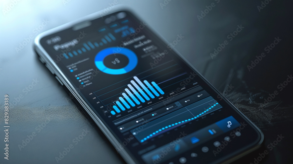 A smartphone screen displaying a budgeting app
