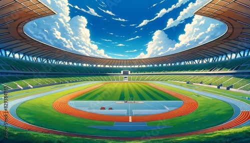 track-and-field stadium｜陸上競技場 photo