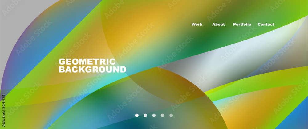 Web page design with geometric elements - circle and wave. Techno art concept. Vector Illustration For Wallpaper, Banner, Background, Card, Book Illustration, landing page Web page design with geometric elements - circle and wave. Techno art concept. Vector Illustration For Wallpaper, Banner, Background, Card, Book Illustration, landing page