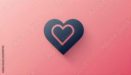 A heart icon representing likes or favorites photo