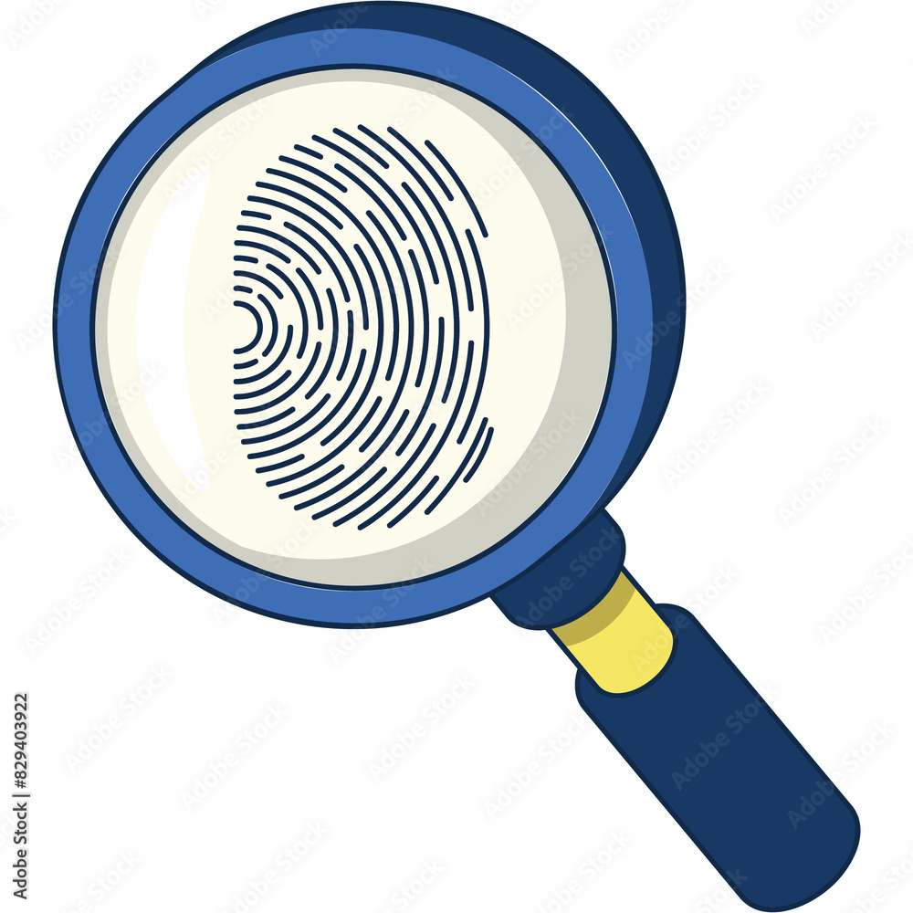 Magnifying Glass Sticker