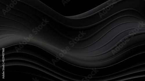 The modern design template features an elegant black and grey background, creating a luxury abstract illustration. abstract, illustration, modern, template, black, design, background,