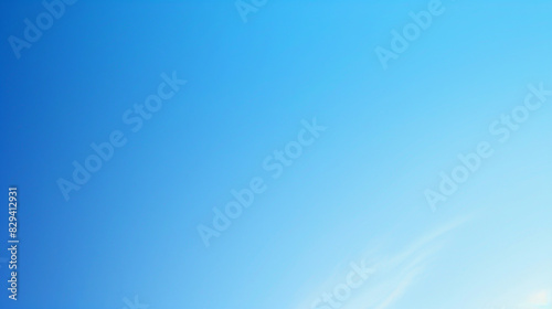 A bright sky blue background with a solid hue.