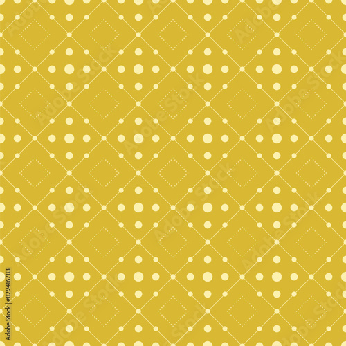 Abstract dot shape seamless pattern background