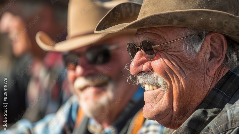 Tales of outlaws and showdowns make for lively conversations and laughter.