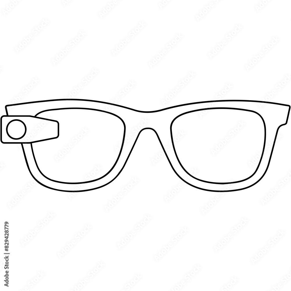 Fototapeta premium Smart Glasses Icon