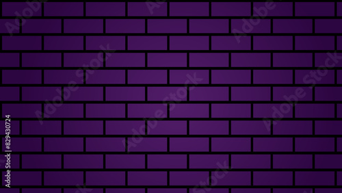 purple brick wall background