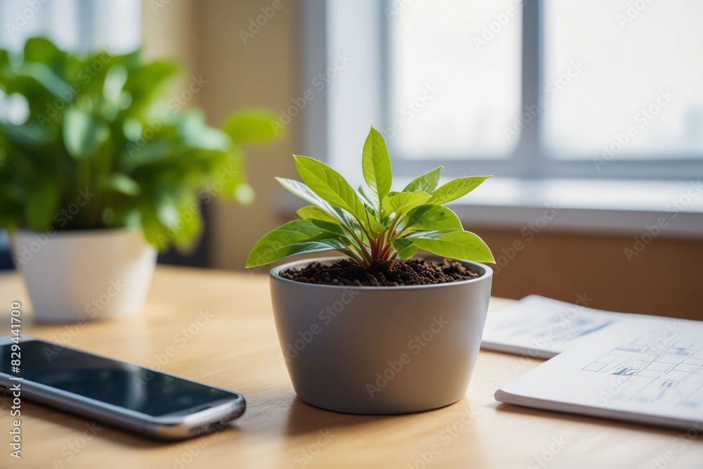 Seedling in Office: Nurturing New Business Ideas with Plants, Documents, and Technology Seedling in Office: Nurturing New Business Ideas with Plants, Documents, and Technology