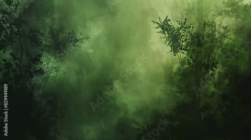 A deep forest green background with a smooth hue.