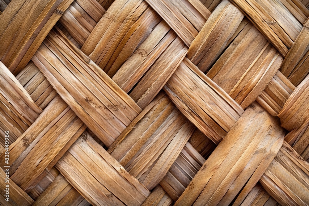 Braided straw texture close-up. Beautiful simple AI generated image in 4K, unique. Braided straw texture close-up. Beautiful simple AI generated image in 4K, unique.