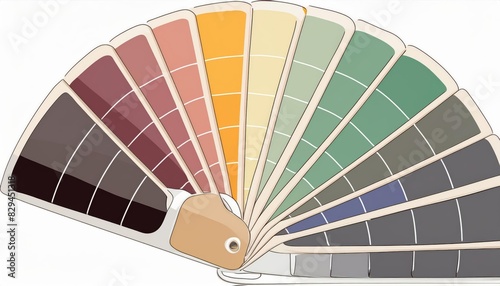 color spectrum for painting on white