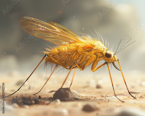 Sandflies are tiny, hairy, mothlike flies They are known to transmit the parasites responsible for leishmaniasis, which can cause severe skin ulcers and internal organ damage