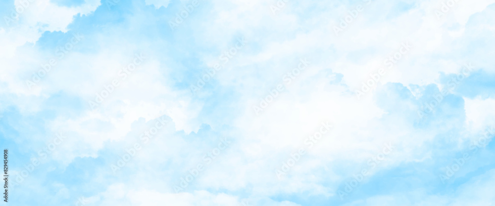 Vector nature white cloud on blue sky white fluffy clouds.
 