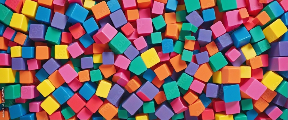 colorful cubes wall paper colorful cubes wall paper