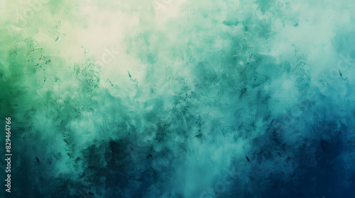 blue green watercolor gradient bright light and glow texture background. Generative AI. © tfk