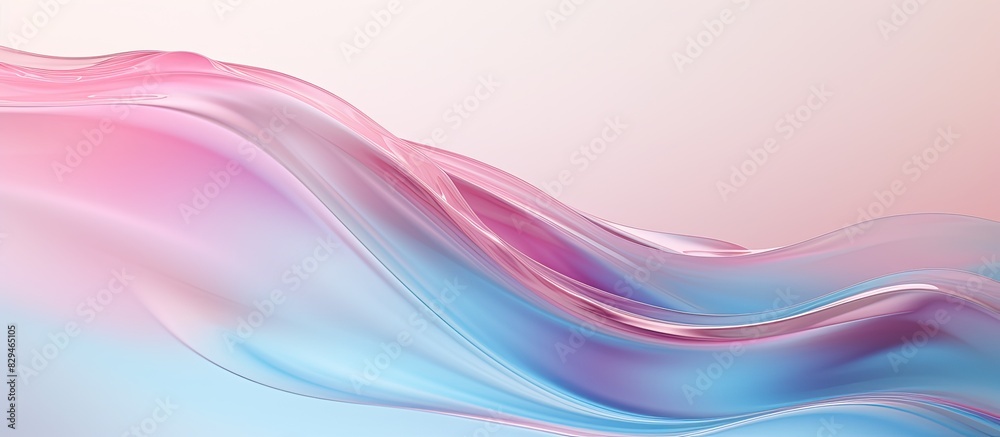 Copy space image with liquid flowing down on a pastel background Copy space image with liquid flowing down on a pastel background
