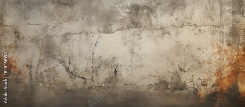 An abstract grunge decorative raw concrete wall texture background with a rough stylized texture providing a banner like area for text and copy space image integration