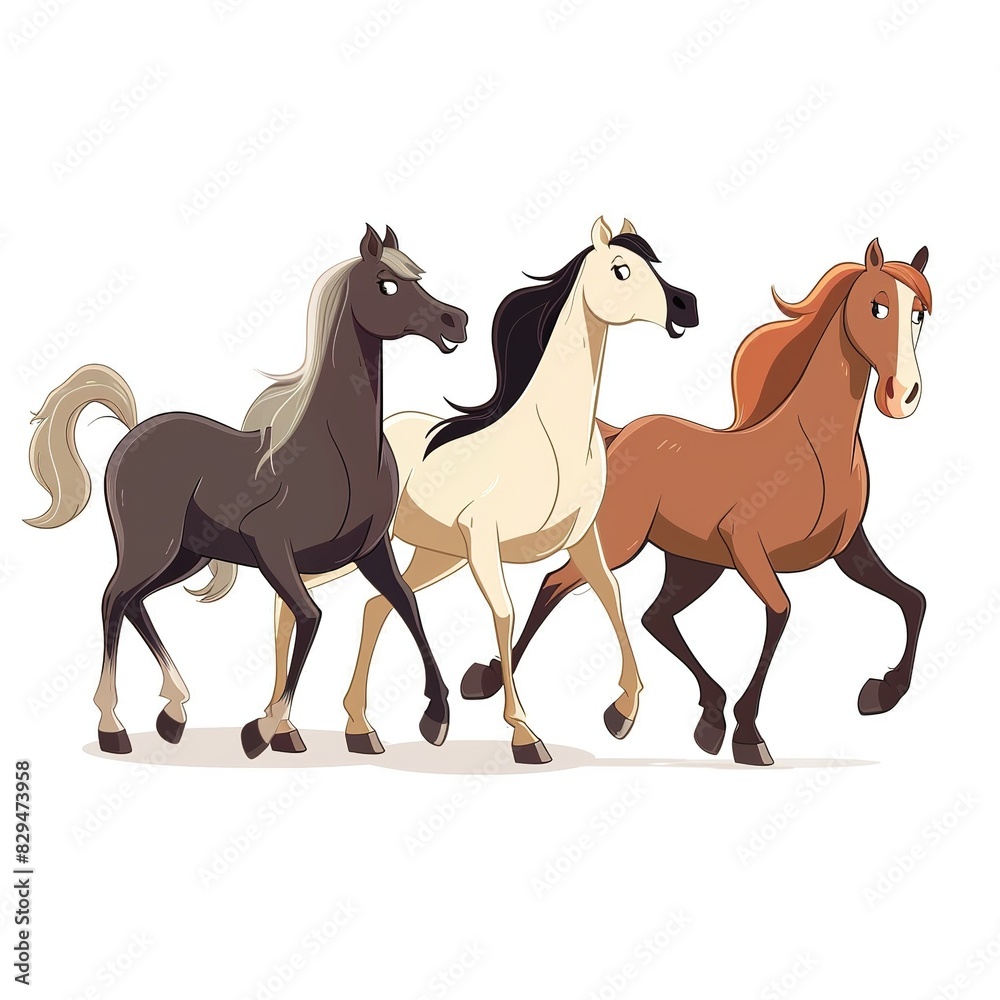 Horses Minimalist Horses Minimalist