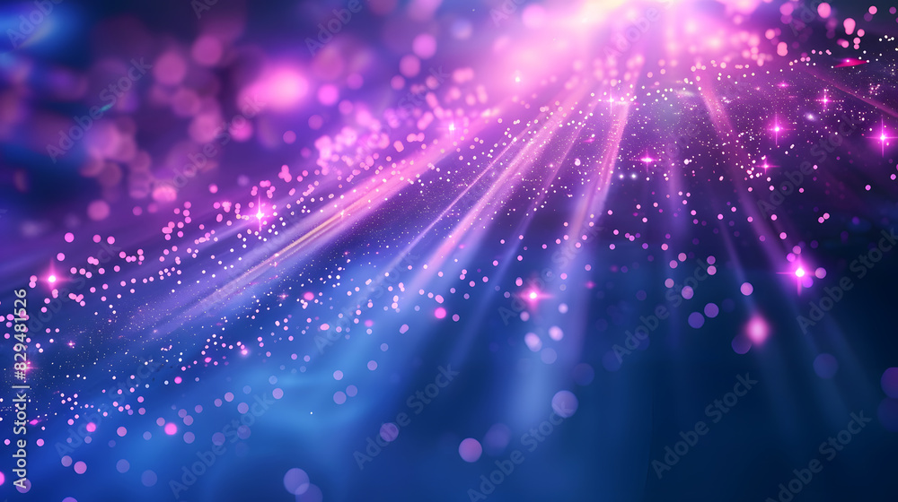 Fototapeta premium dark blue purple pink bright light and glow texture background. Generative AI.