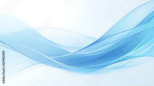 abstract blue wave background