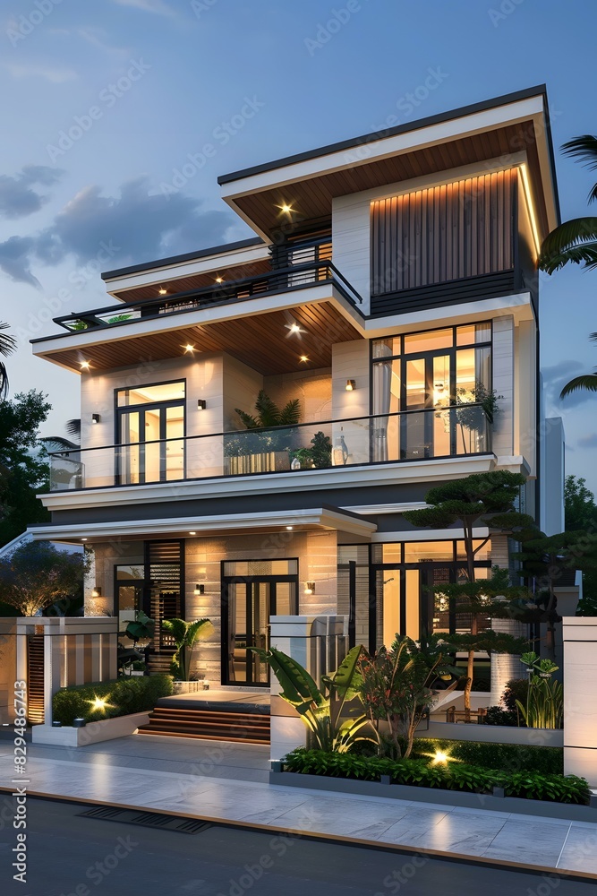 A Modern Style Villa Near Da Nang Beach, Vietnam