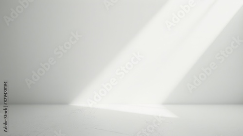 A plain white background with a soft, diffused gradient, perfect for creating a calm and soothing visual effect