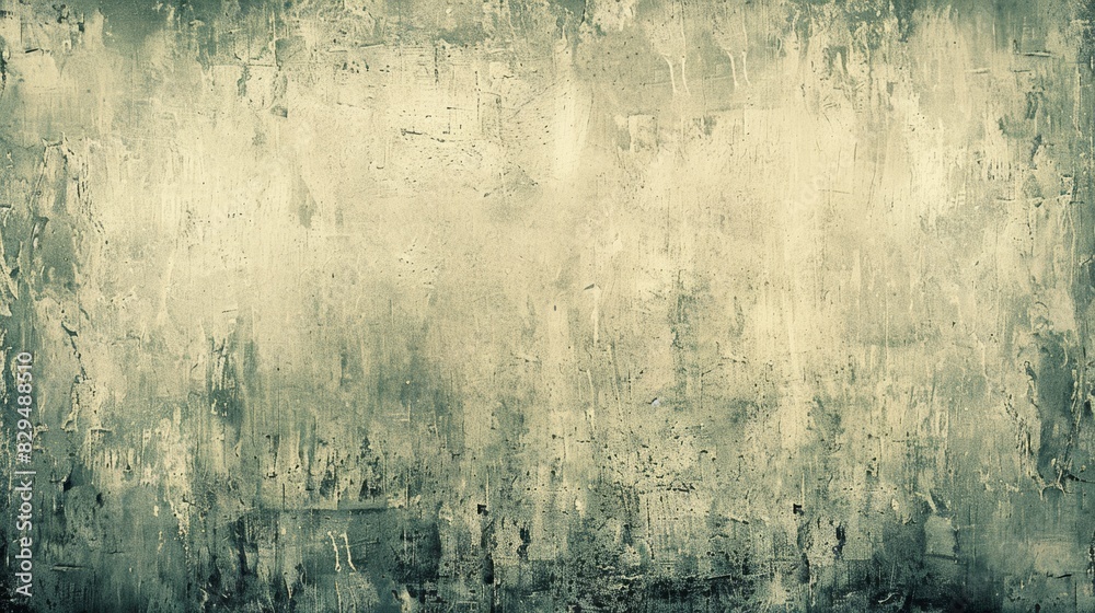 Obraz premium A black-and-white image of a grungy wall with a red fire hydrant prominently featured in the foreground