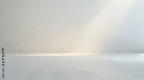 A simple, plain white background with a gentle gradient from light to slightly darker white, creating a soft visual effect photo