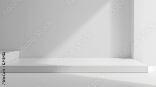 A simple white background with a smooth, matte finish, perfect for a clean and professional look