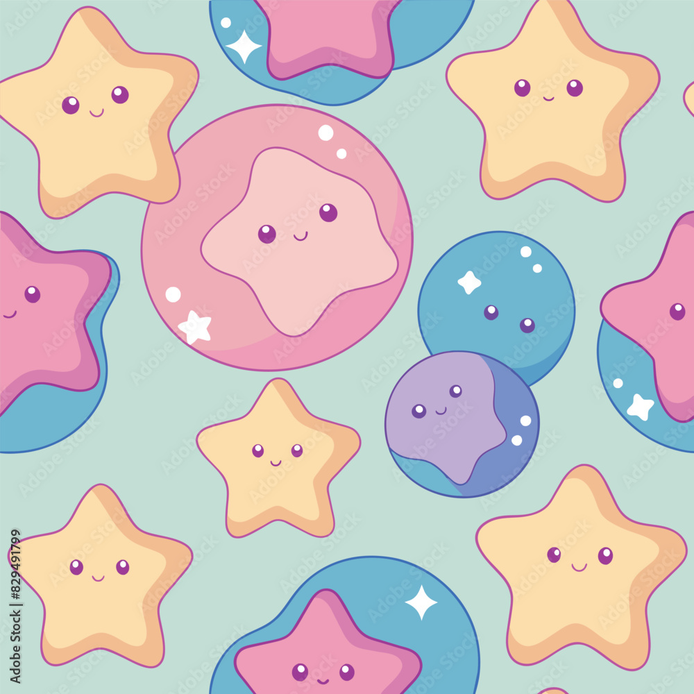 seamless pattern with star seamless pattern with star