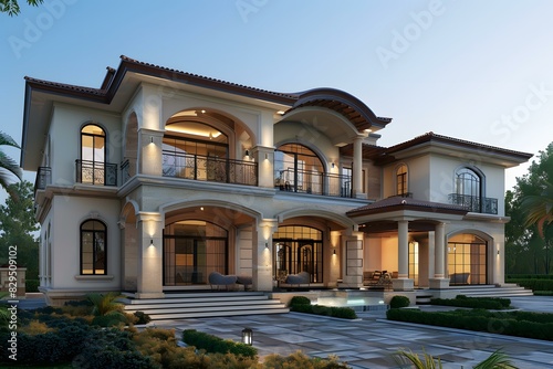 Spanish style villa