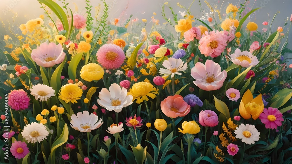 field of tulips field of tulips
