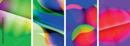 Abstract colors. Abstract backgrounds for wallpaper, business card, cover, poster, banner, brochure, header, website