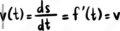 calculus rules math handwritten 
