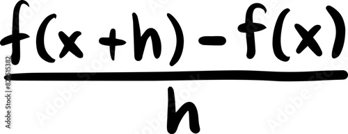 calculus rules math handwritten 
